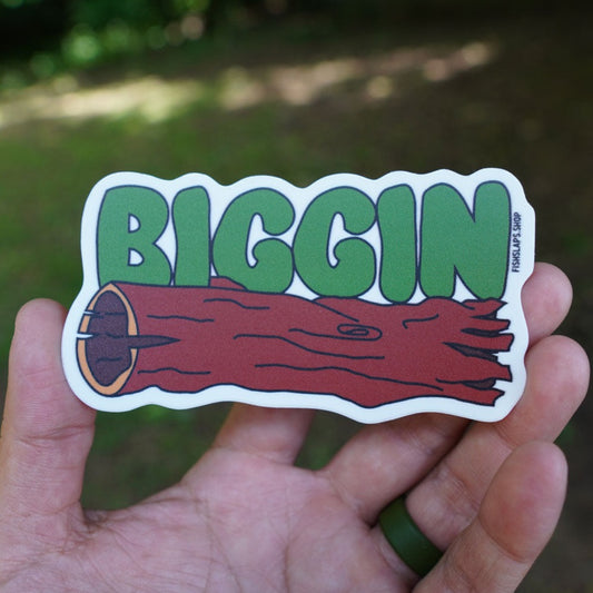 BIGGIN STICKER