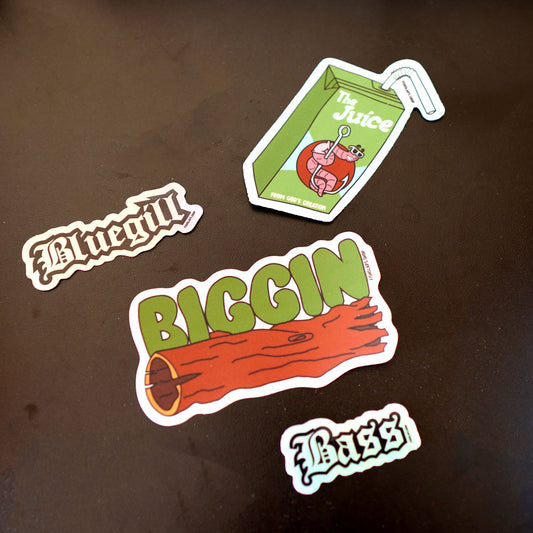 All 4 Stickers Bundle Pack